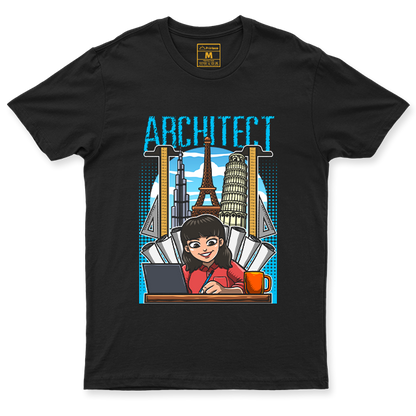 C. Spandex Shirt: Architect Female