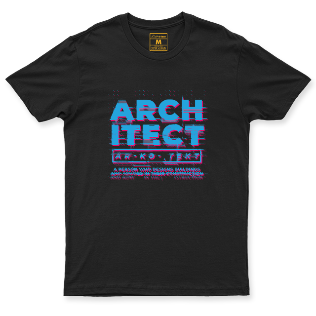 Drifit Shirt: Architect Glitch