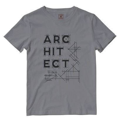 Cotton Shirt: Architect Lines