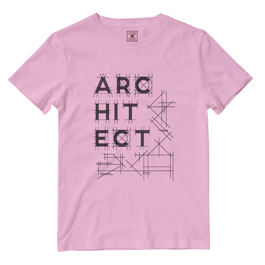 Cotton Shirt: Architect Lines
