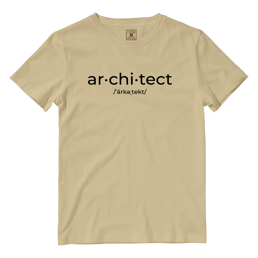 Cotton Shirt: Architect Pronunciation