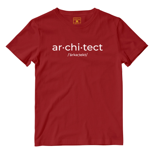 Cotton Shirt: Architect Pronunciation