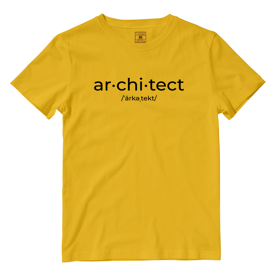 Cotton Shirt: Architect Pronunciation