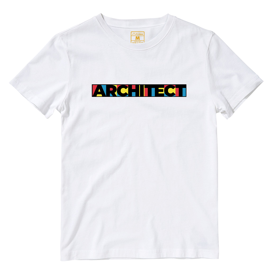 Cotton Shirt: Architect Retro