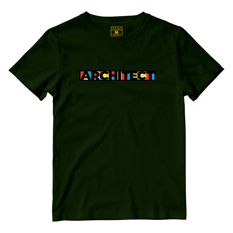 Cotton Shirt: Architect Retro