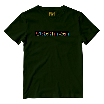 Cotton Shirt: Architect Retro