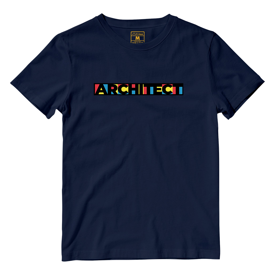 Cotton Shirt: Architect Retro