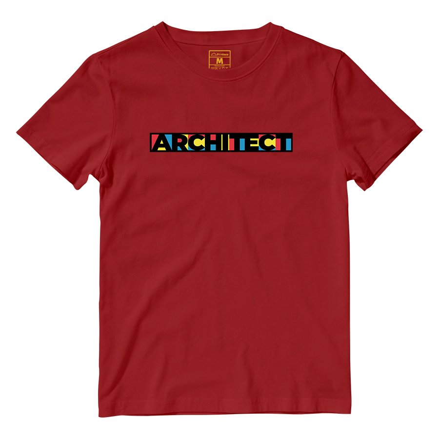 Cotton Shirt: Architect Retro