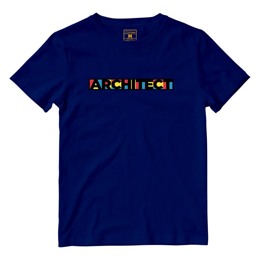 Cotton Shirt: Architect Retro