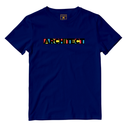 Cotton Shirt: Architect Retro