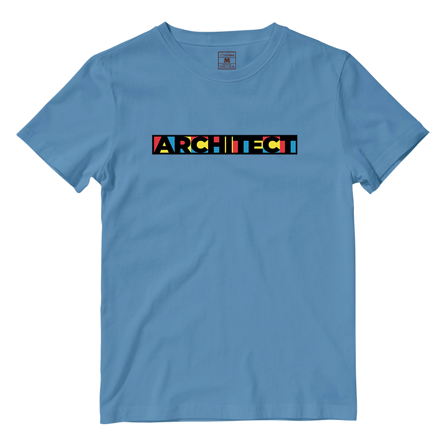 Cotton Shirt: Architect Retro