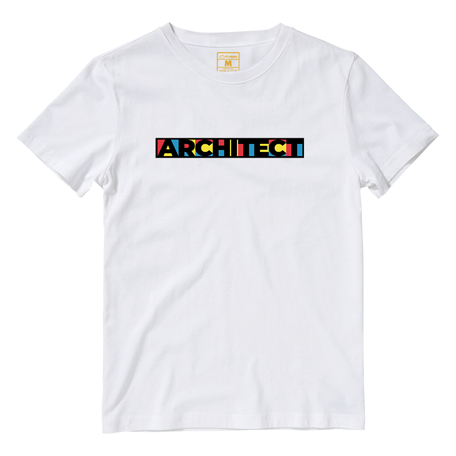 Cotton Shirt: Architect Retro