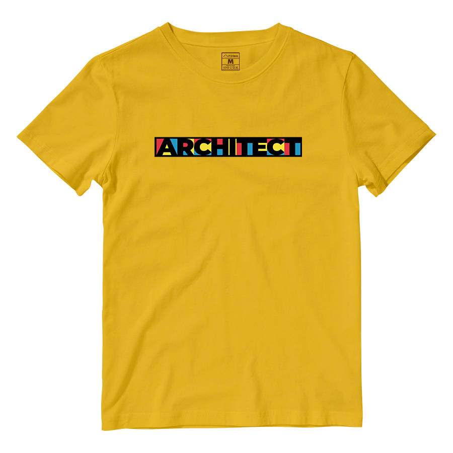 Cotton Shirt: Architect Retro