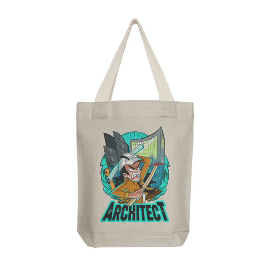 Tote Bag: Stressed Architect Female