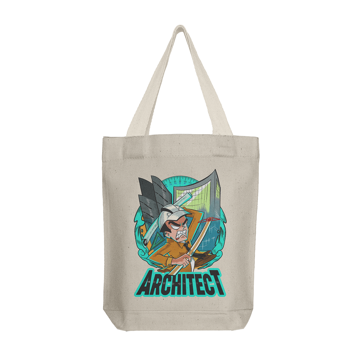 Tote Bag: Stressed Architect Male