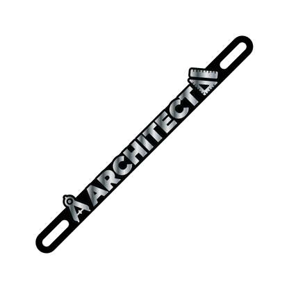 Car Plate Badge: Architect
