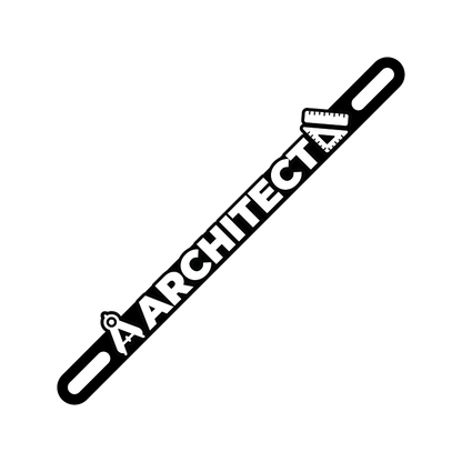 Car Plate Badge: Architect