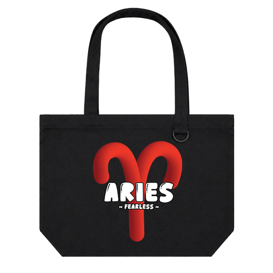 Landscape Tote Bag: Aries Bubble