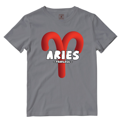 Cotton Shirt: Aries Bubble