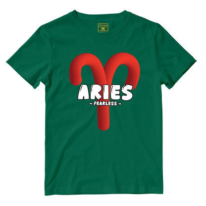 Cotton Shirt: Aries Bubble