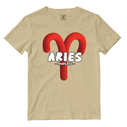 Cotton Shirt: Aries Bubble