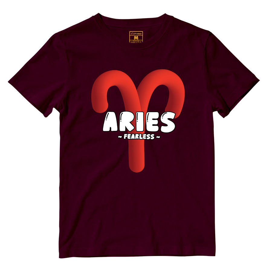 Cotton Shirt: Aries Bubble