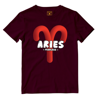 Cotton Shirt: Aries Bubble