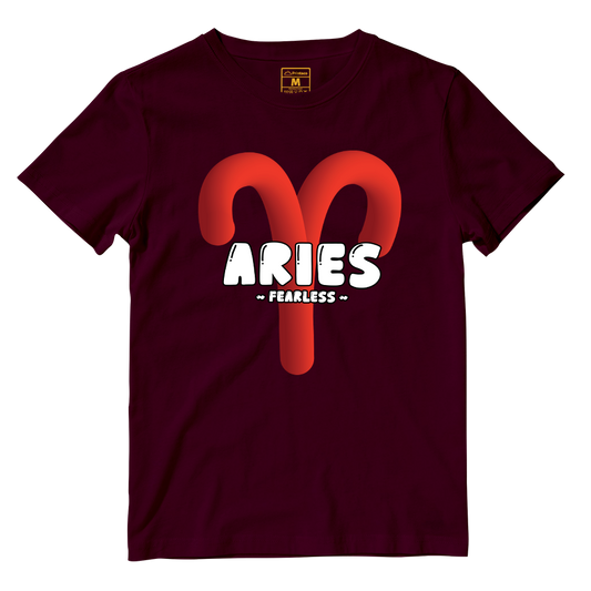 Cotton Shirt: Aries Bubble
