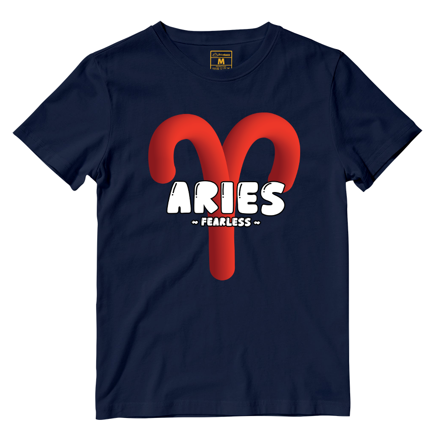Cotton Shirt: Aries Bubble