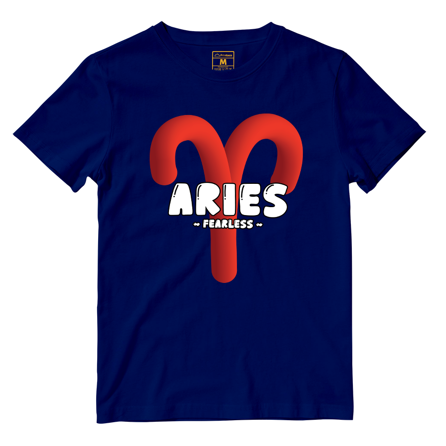 Cotton Shirt: Aries Bubble