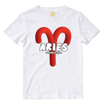 Cotton Shirt: Aries Bubble