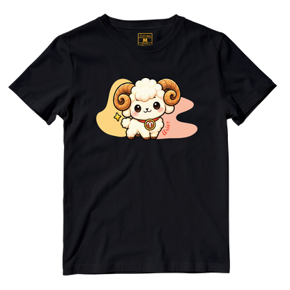 Cotton Shirt: Aries Cartoon