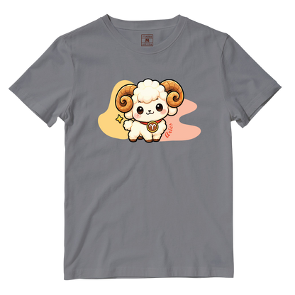Cotton Shirt: Aries Cartoon