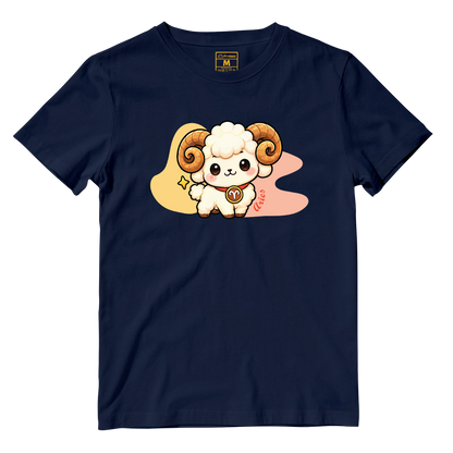 Cotton Shirt: Aries Cartoon