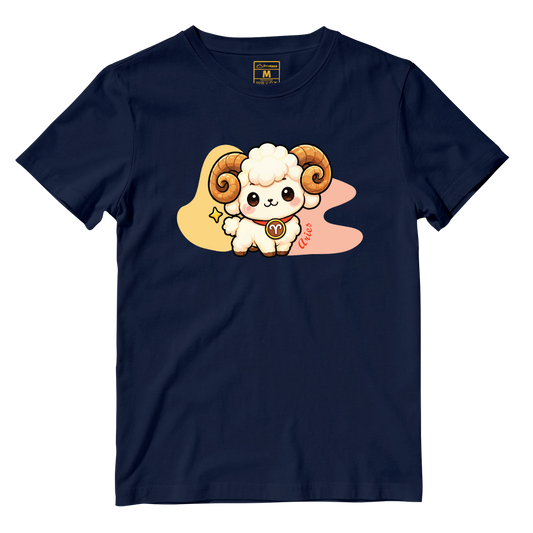 Cotton Shirt: Aries Cartoon