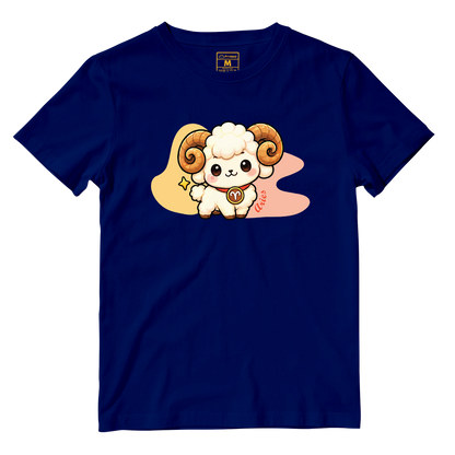 Cotton Shirt: Aries Cartoon