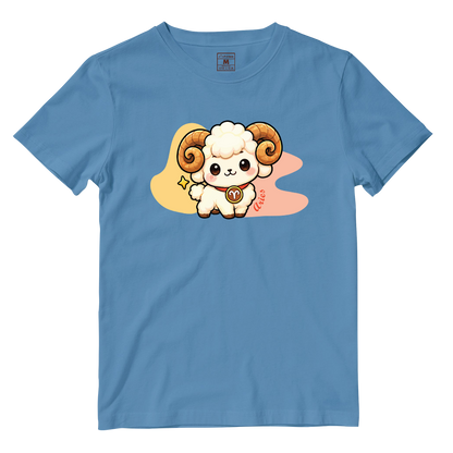 Cotton Shirt: Aries Cartoon