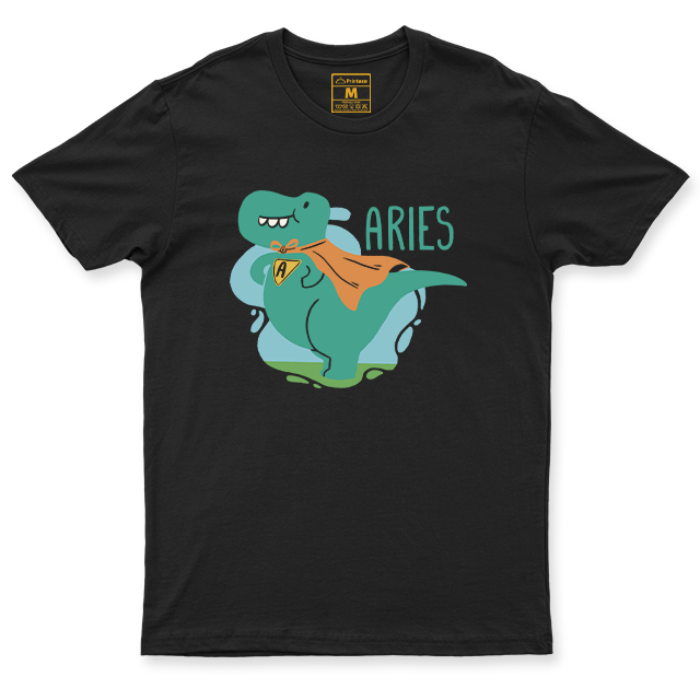 C.Spandex Shirt: Aries Dinosaur