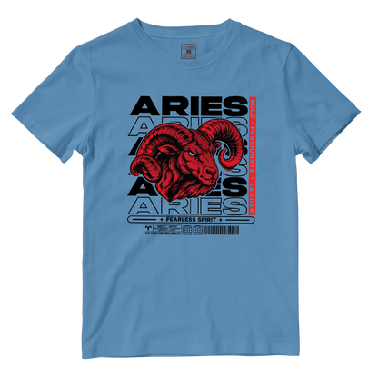 Cotton Shirt: Aries Fearless Spirit