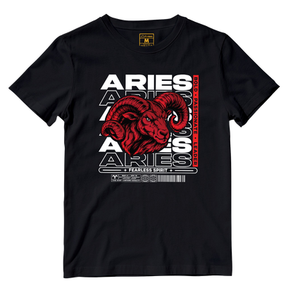 Cotton Shirt: Aries Fearless Spirit