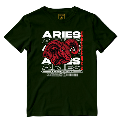 Cotton Shirt: Aries Fearless Spirit
