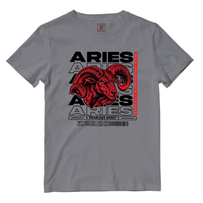 Cotton Shirt: Aries Fearless Spirit