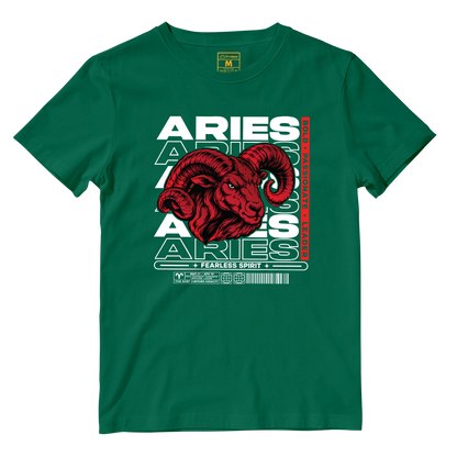 Cotton Shirt: Aries Fearless Spirit
