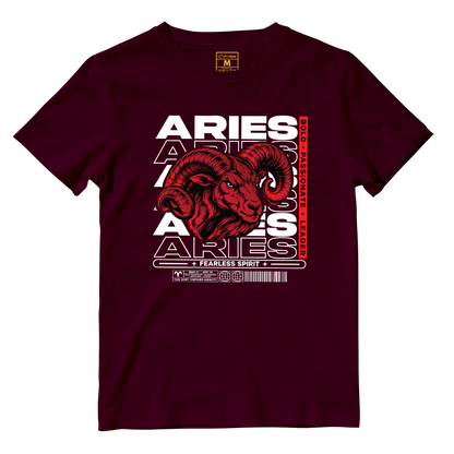 Cotton Shirt: Aries Fearless Spirit