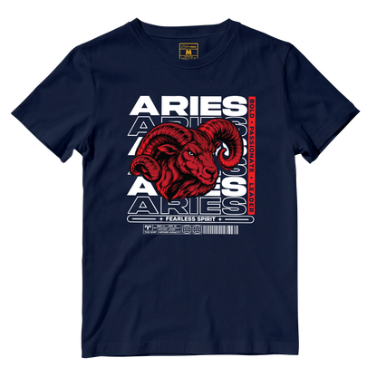 Cotton Shirt: Aries Fearless Spirit