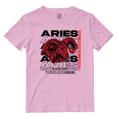 Cotton Shirt: Aries Fearless Spirit