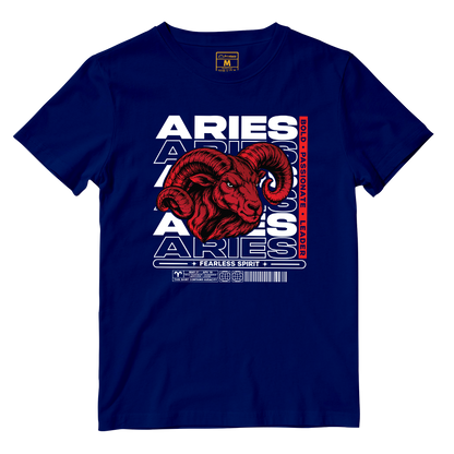 Cotton Shirt: Aries Fearless Spirit