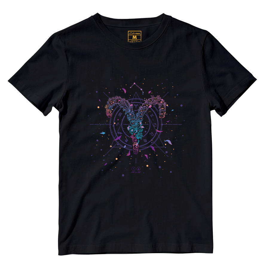 Cotton Shirt: Aries Floral