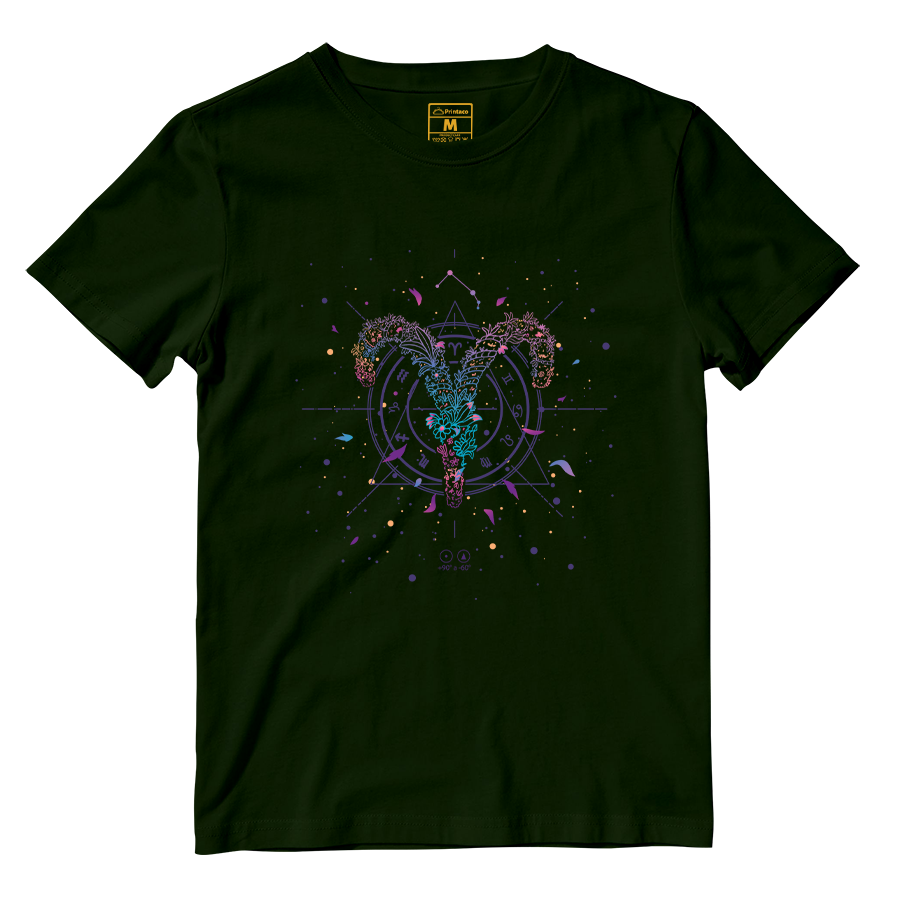 Cotton Shirt: Aries Floral