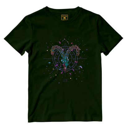 Cotton Shirt: Aries Floral